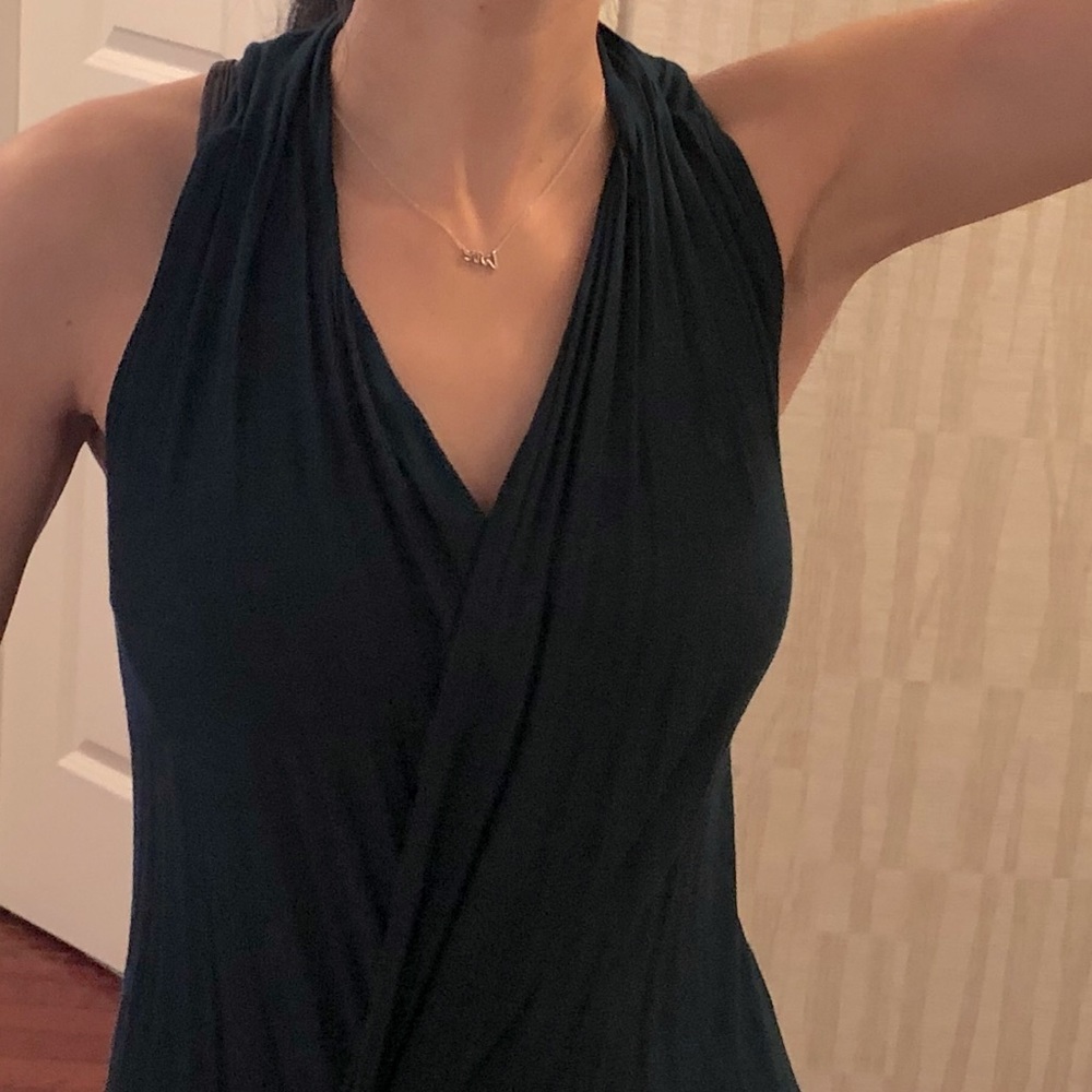 Dark Green Top